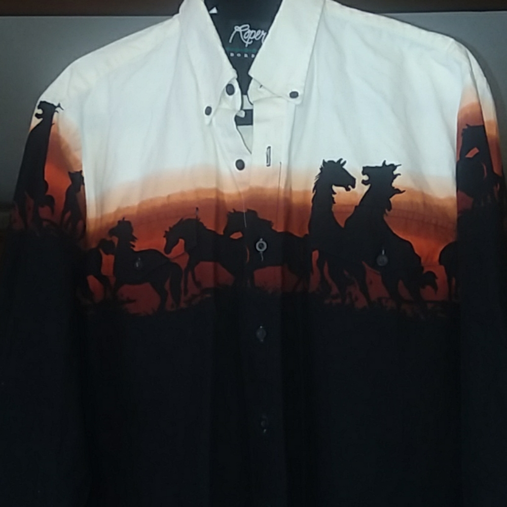 Mens Roper Cowboy Shirt